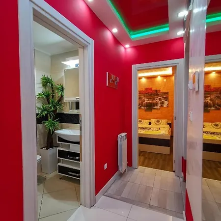 Lägenhet Spa Apartman Red Passion